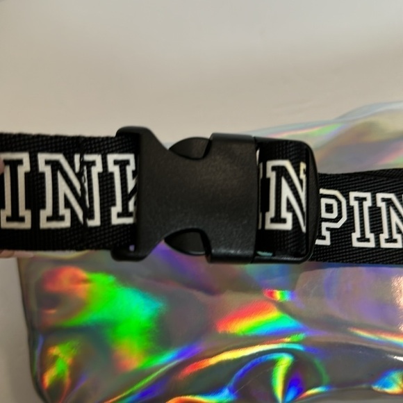 Victoria’s Secret By “Pink” Iridescent Fanny Pack Belt Bag NWOT - Picture 7 of 9